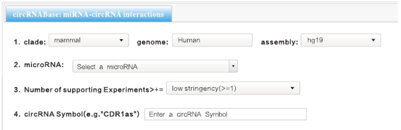 circRNABase